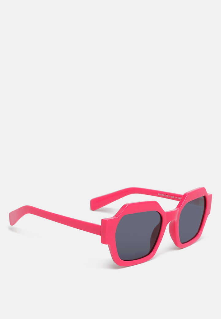 bold bevel square sunglasses by rag#color_rose-red