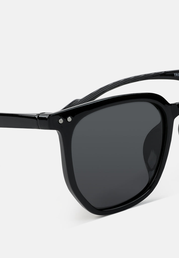 wayfarer full rim sunglasses by ruw#color_black