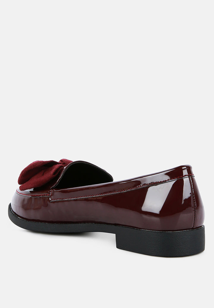 bowberry bow-tie patent loafers#color_burgundy