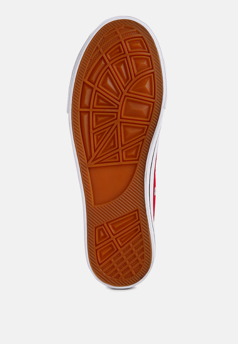 wookies basic canvas sneakers#color_red