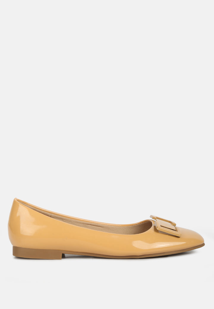 nek embellished flat ballerinas by ruw#color_tan