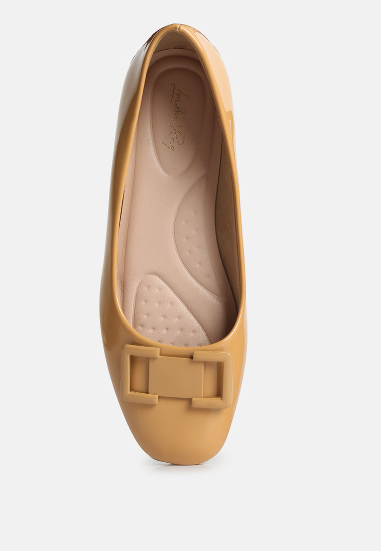 nek embellished flat ballerinas by ruw#color_tan