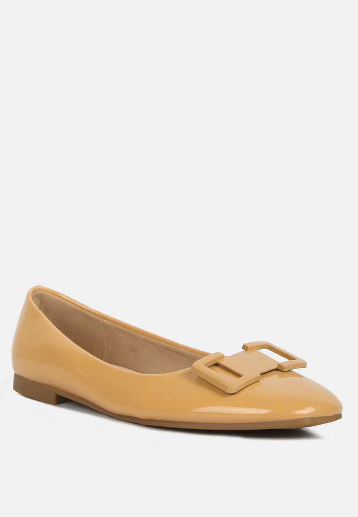 nek embellished flat ballerinas by ruw#color_tan