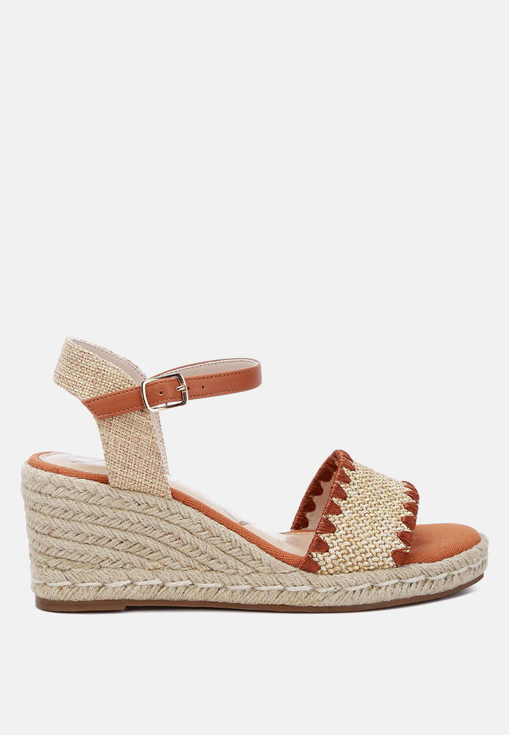 raffia wedge espadrilles by ruw#color_tan