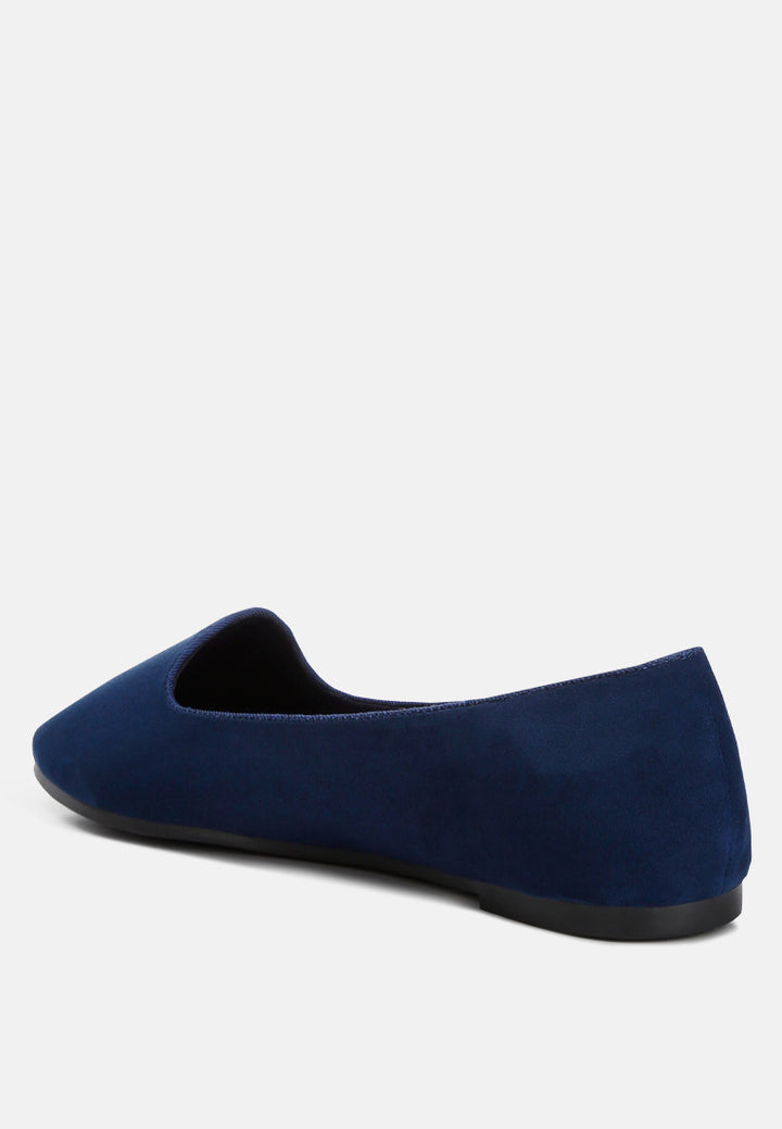 casual flat ballerinas by ruw#color_navy