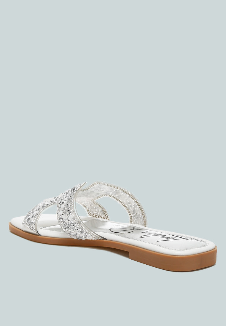 rhinestone detail cut-out flats by ruw#color_white