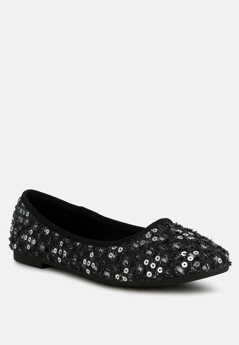 sequin ballet flats by ruw#color_black