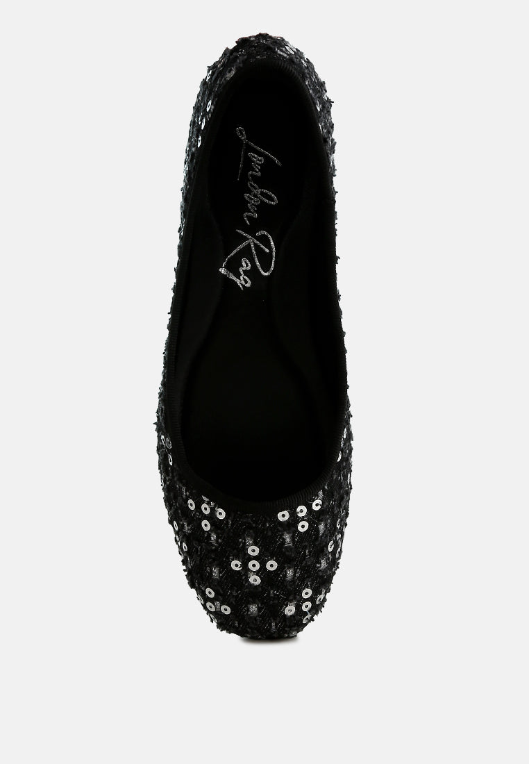 sequin ballet flats by ruw#color_black