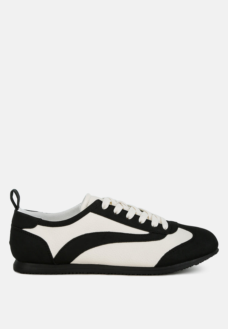 lace up sneakers by ruw#color_black