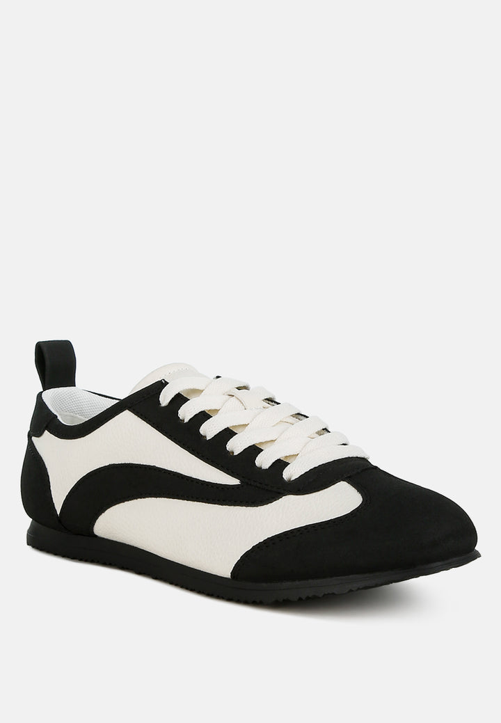 lace up sneakers by ruw#color_black