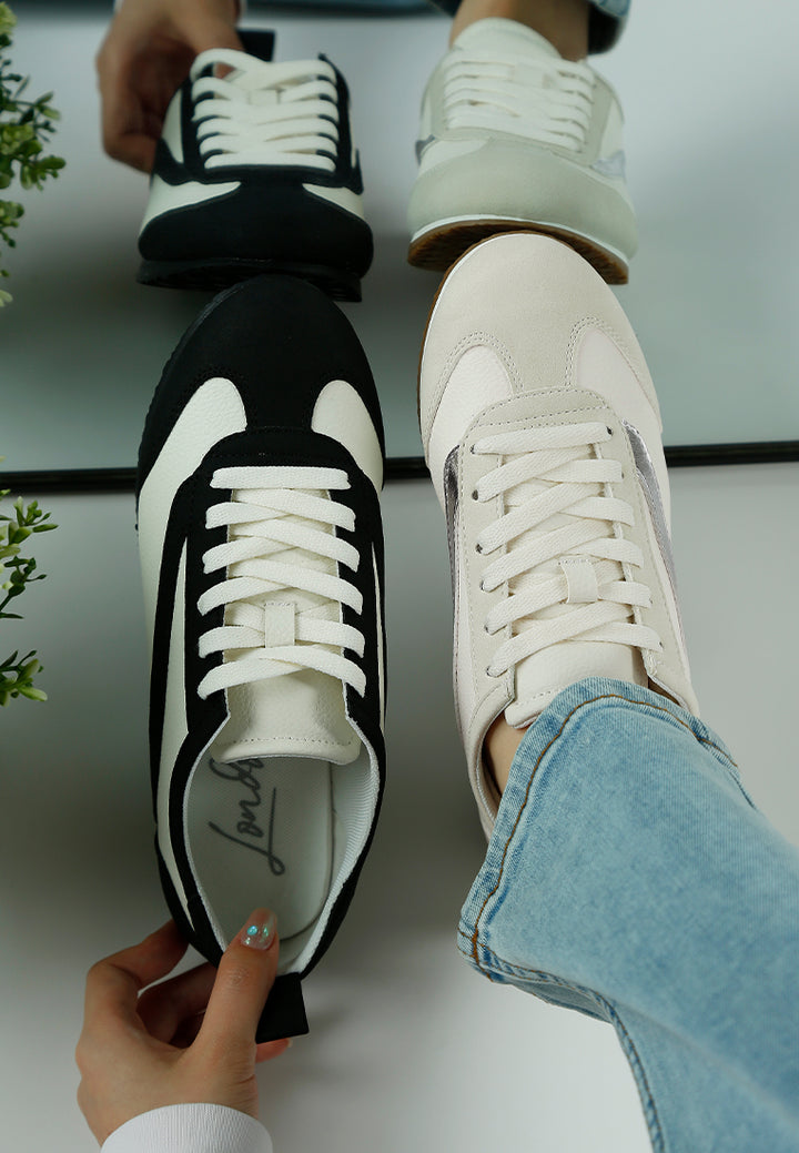 lace up sneakers by ruw#color_white