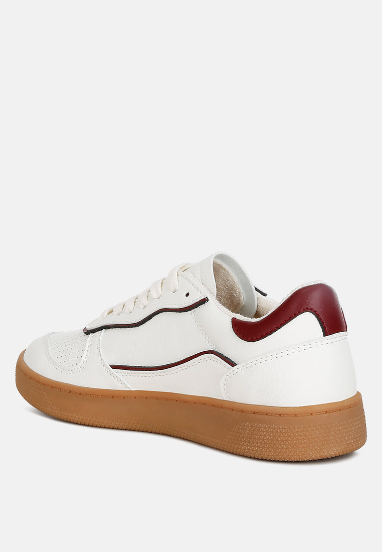 everyday sneakers by ruw#color_white-red