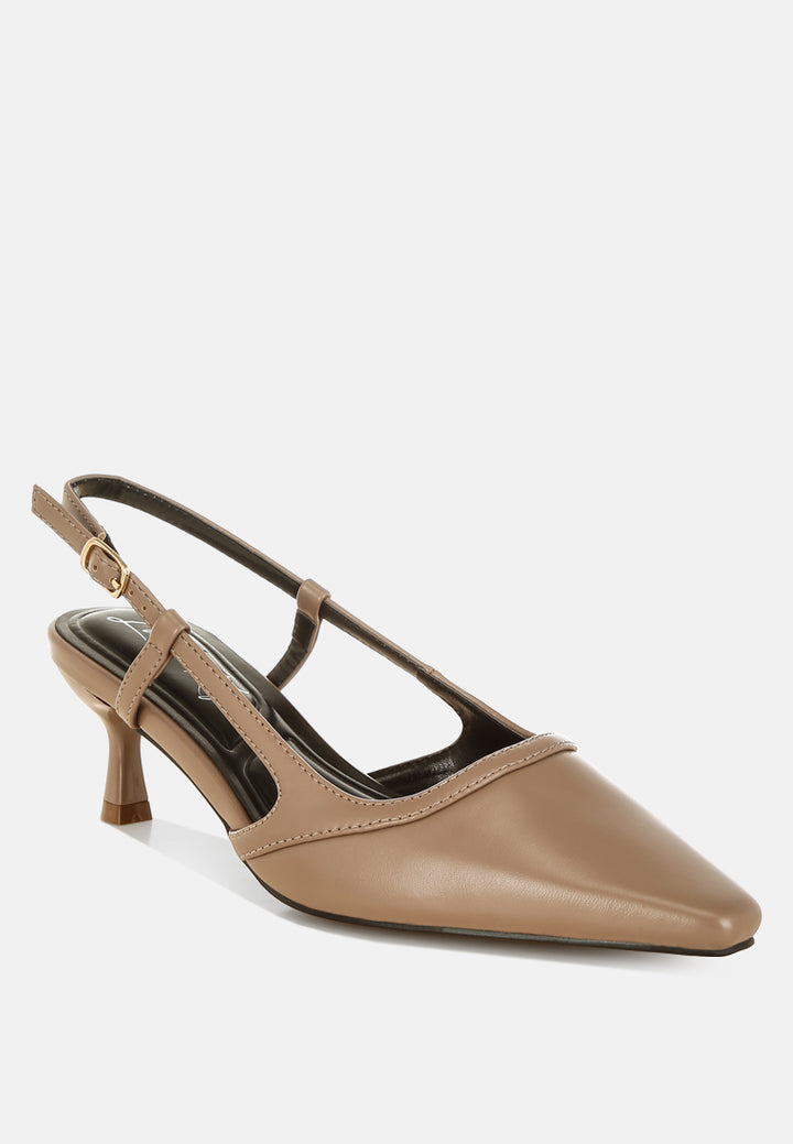 luxton slingback pin buckle kitten heels#color_taupe