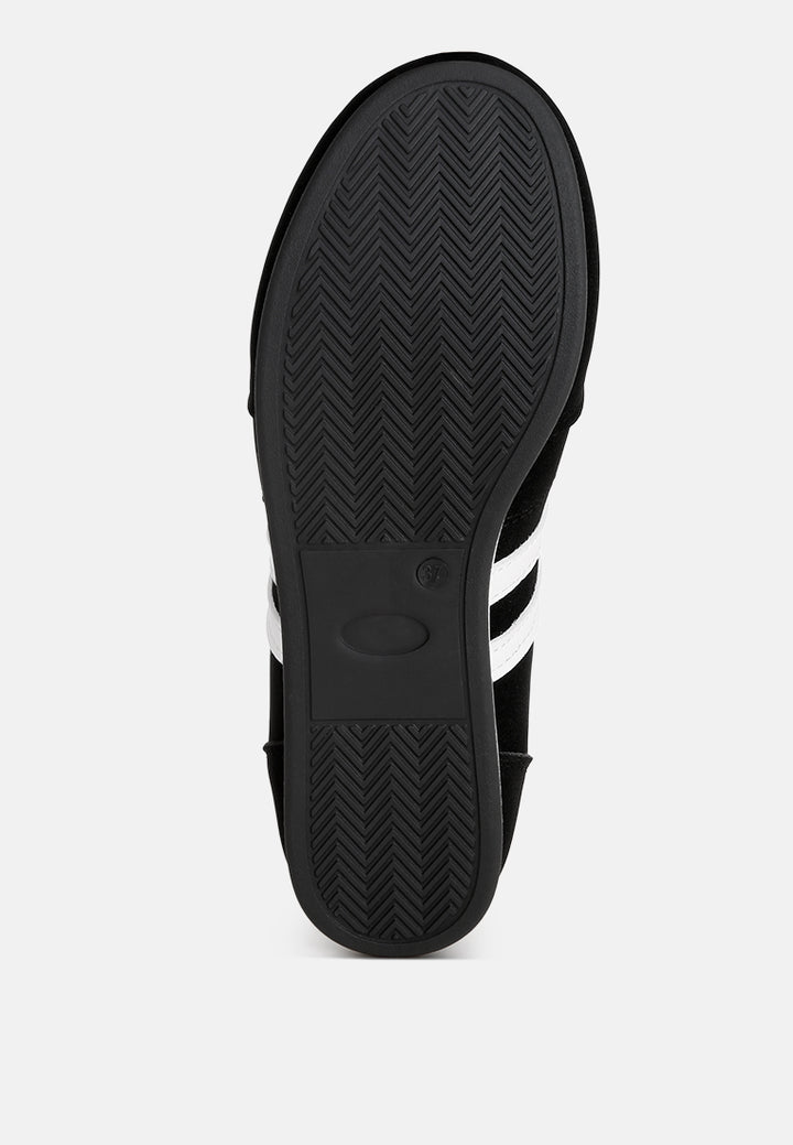 Sorin Elasticated Midfoot Strap#color_black-smooth