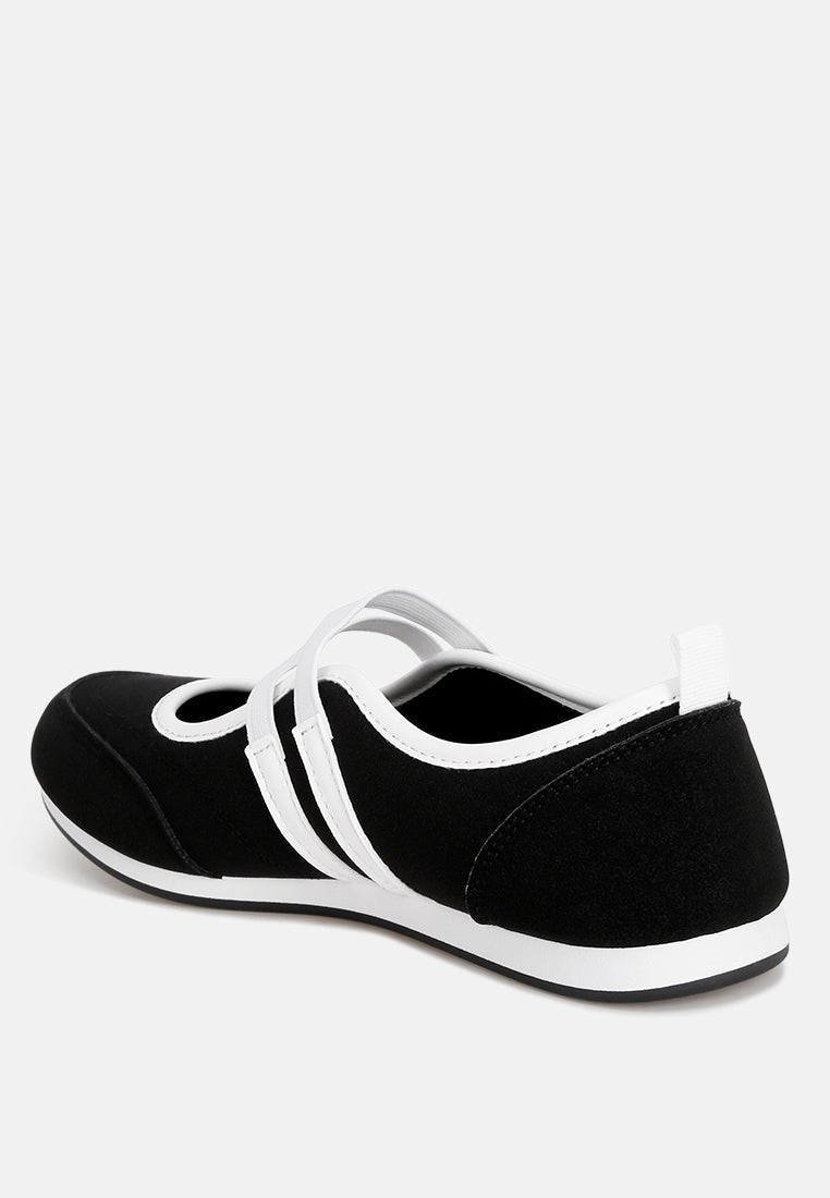 Sorin Elasticated Midfoot Strap#color_black-smooth