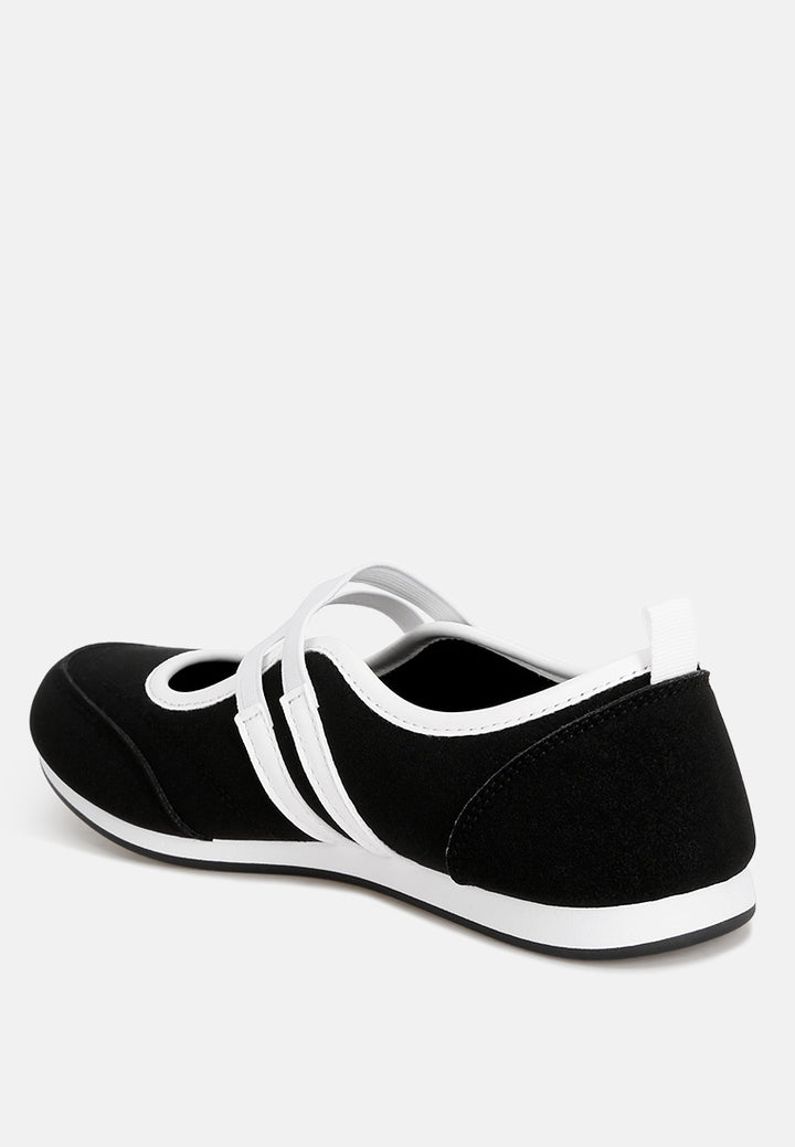 Sorin Elasticated Midfoot Strap#color_black-smooth