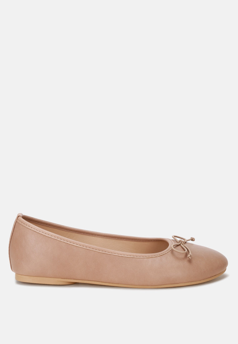 Clarendra Stretch Fit Ballet Flats#color_taupe-smooth