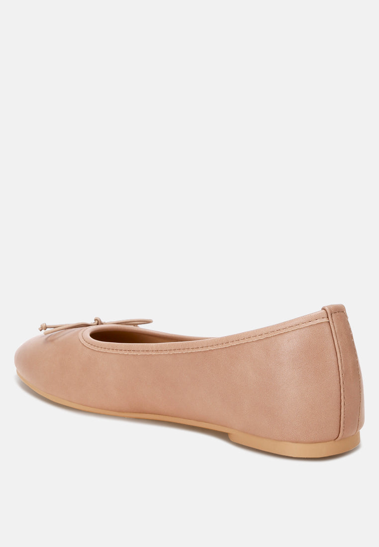 Clarendra Stretch Fit Ballet Flats#color_taupe-smooth