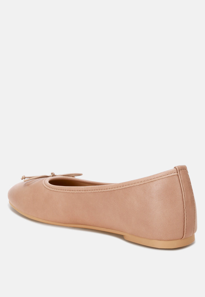 Clarendra Stretch Fit Ballet Flats#color_taupe-smooth