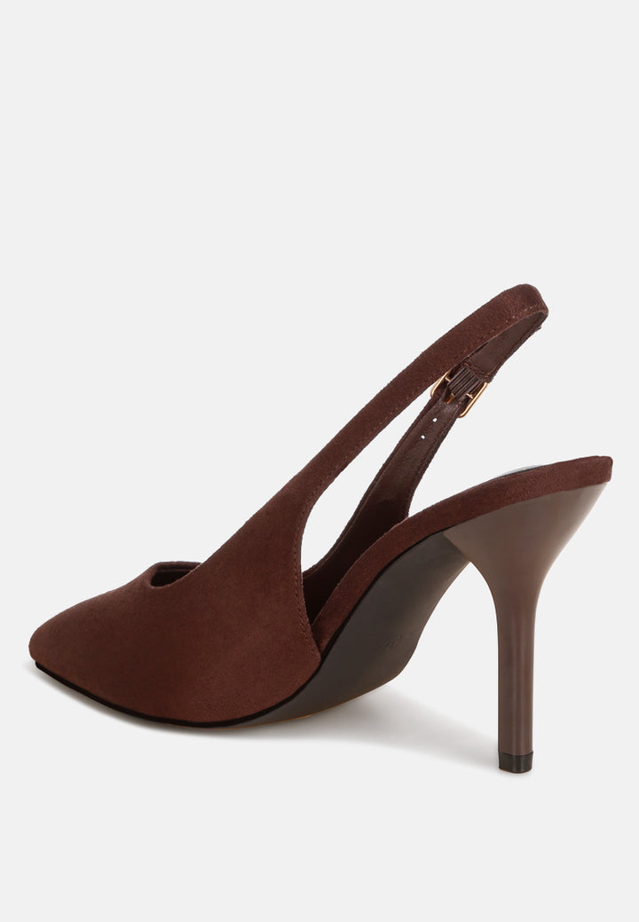 pointy toe slingback sandals#color_brown-suede