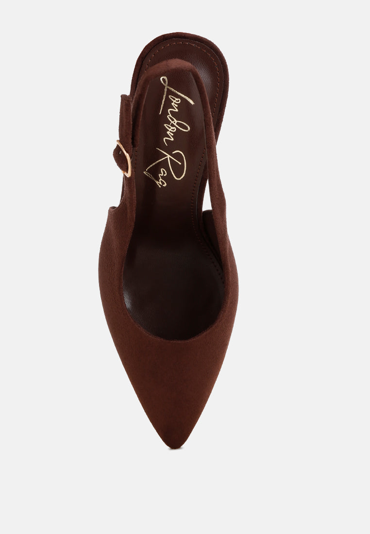 pointy toe slingback sandals#color_brown-suede