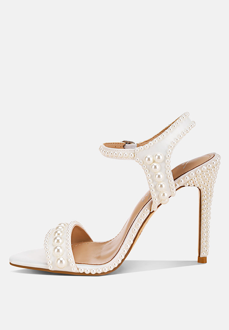 pearl embellished stiletto heels#color_off-white