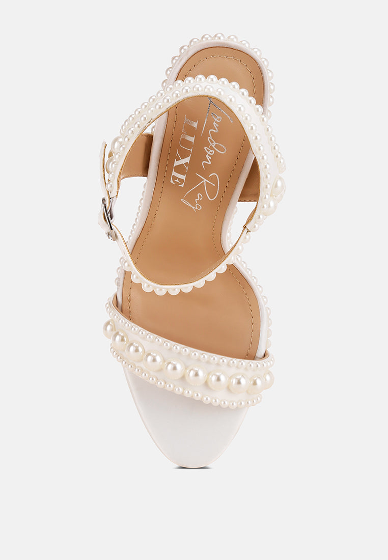 pearl embellished stiletto heels#color_off-white