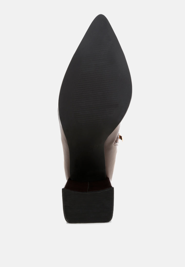 veronica block heel long boots#color_brown-smooth