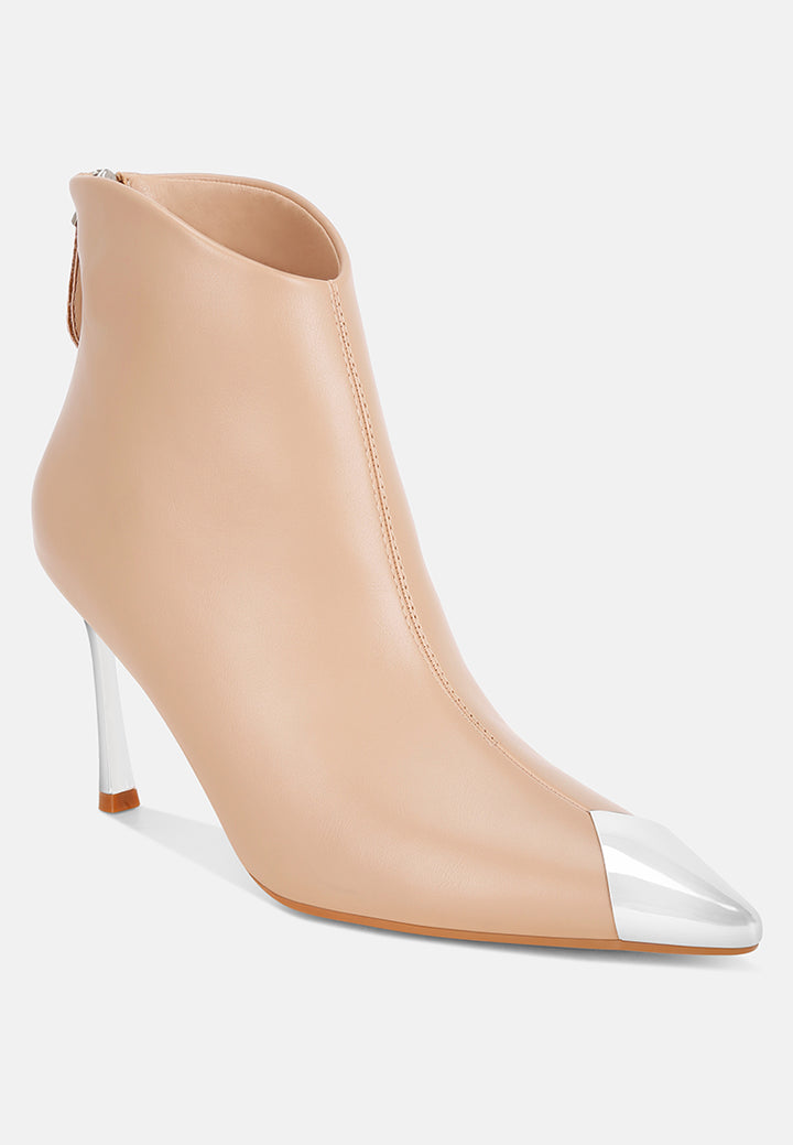 Faniyah Metallic Cap Toe Stiletto Bootsk#color_beige-smooth