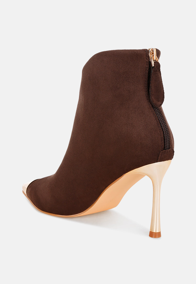Faniyah Metallic Cap Toe Stiletto Bootsk#color_brown-suede