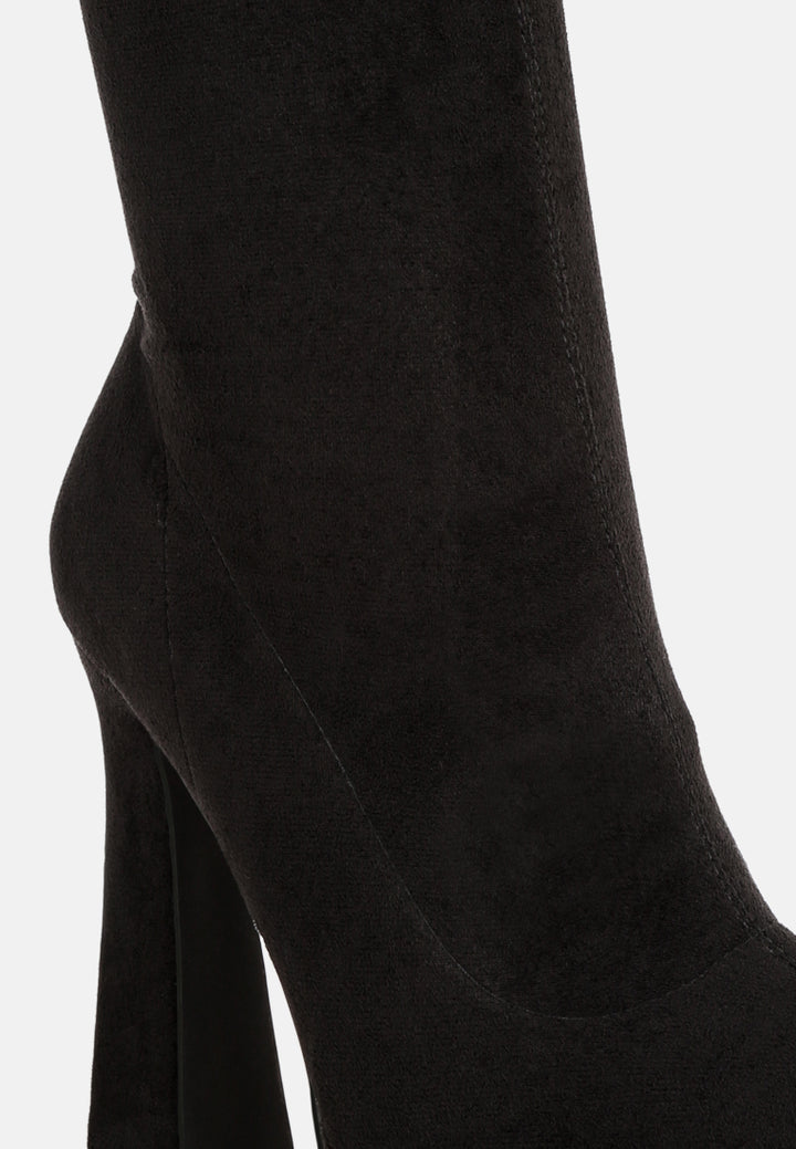 Orsila High Spool Heel Boots#color_black-suede