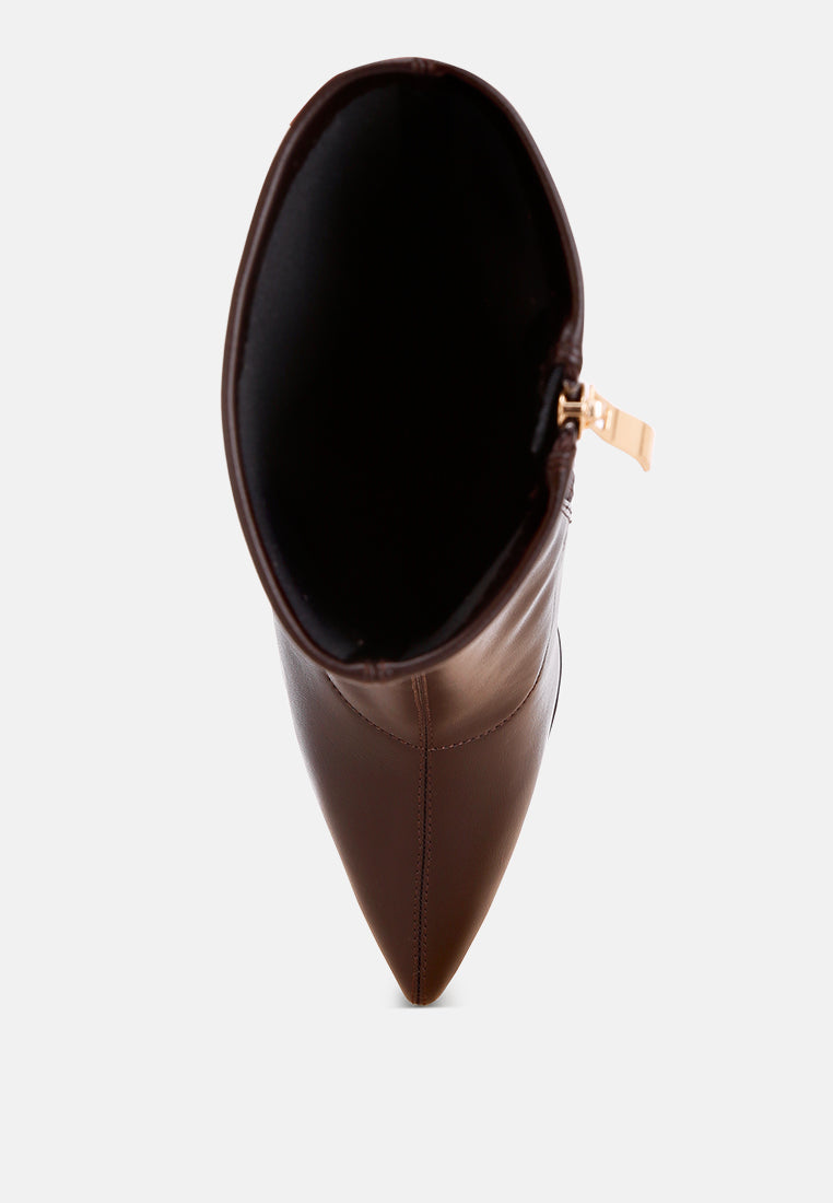 Orsila High Spool Heel Boots#color_brown-smooth