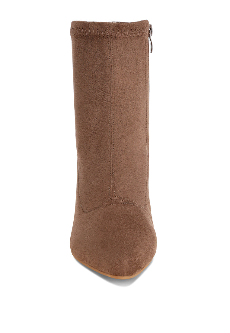 stretchable wedge boots#color_taupe-suede