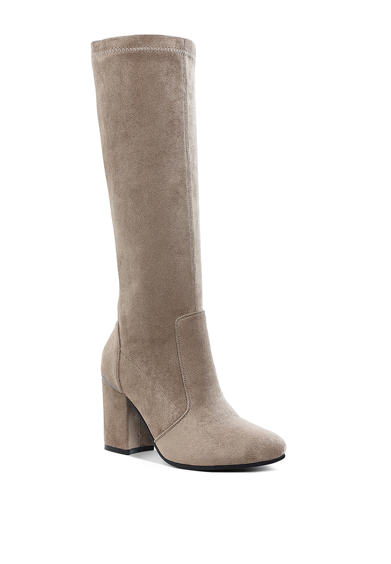 microfiber calf boots by ruw#color_taupe