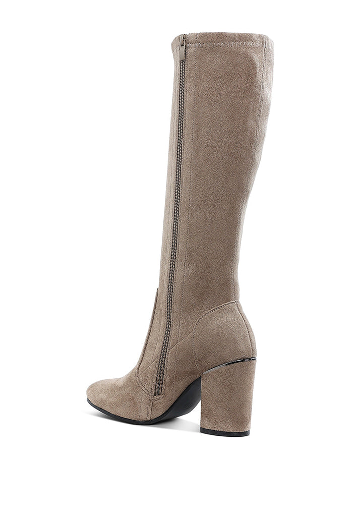 microfiber calf boots by ruw#color_taupe