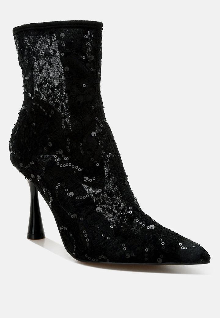 sequin lace boots by ruw#color_black