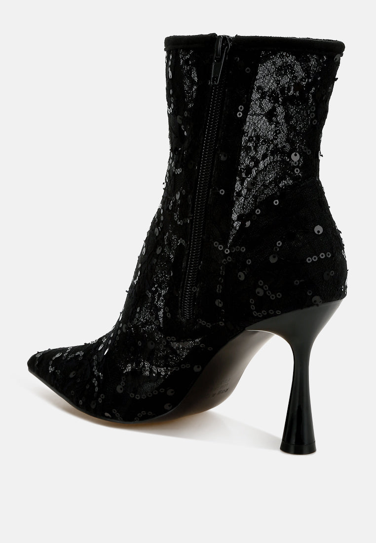 sequin lace boots by ruw#color_black