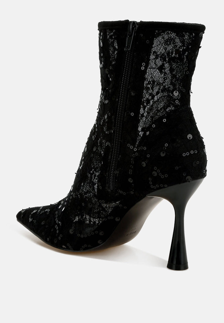 sequin lace boots by ruw#color_black