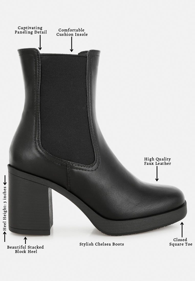 scuala faux leather chelsea boots#color_black