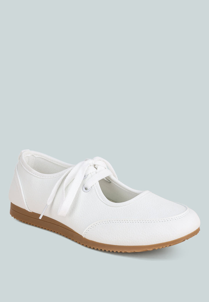 selka lace up women sneakers#color_white-smooth