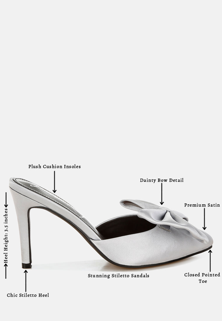 sidonie bow detail stiletto mules#color_silver