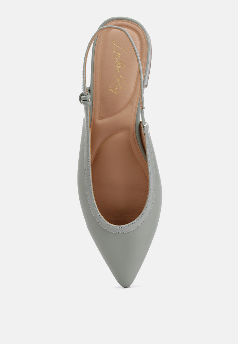 slingback ballerinas by ruw#color_sage