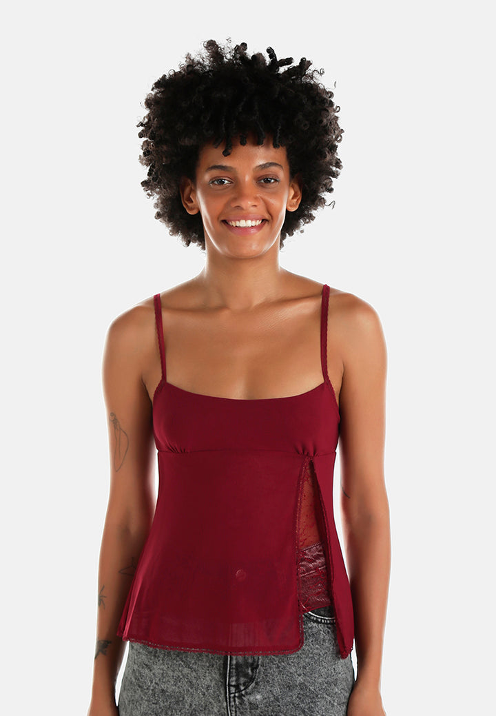slip detail slip top#color_burgundy