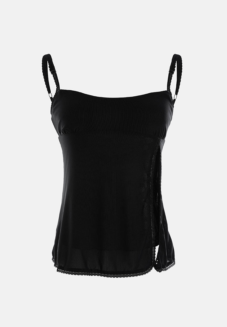 slit detail slip top#color_black