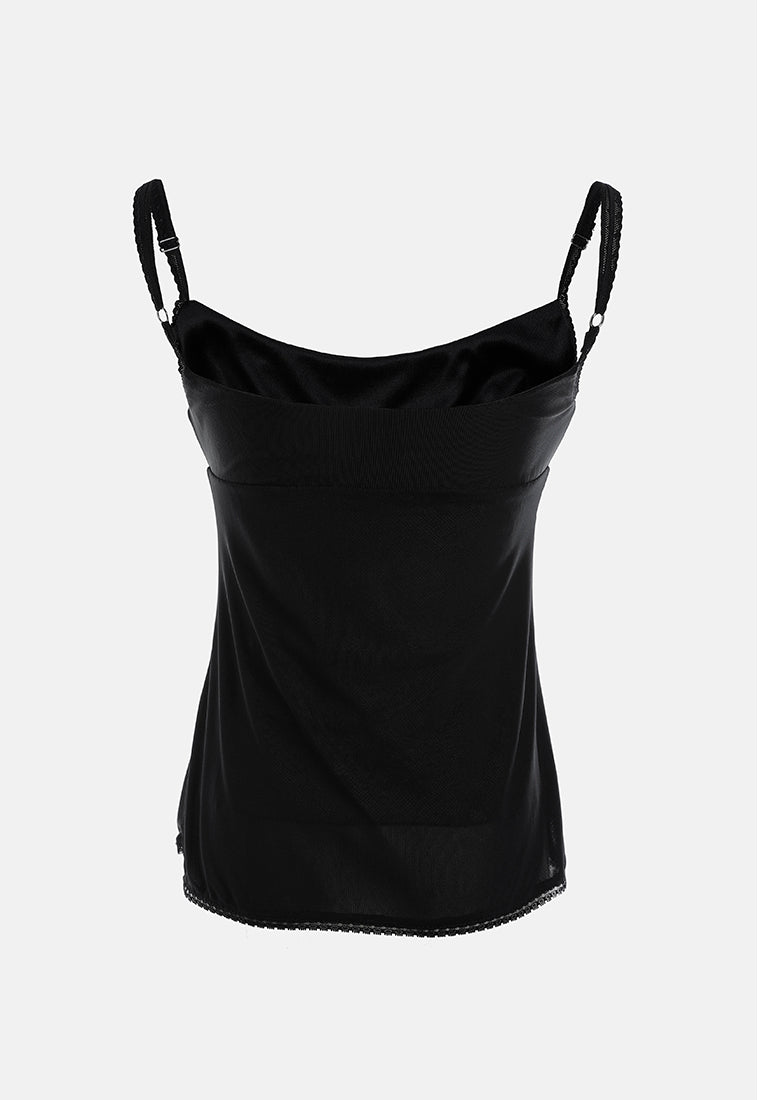slit detail slip top#color_black
