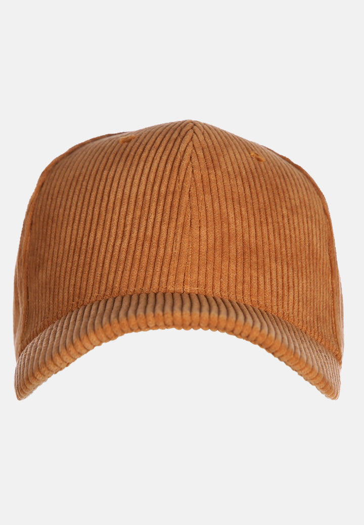 solid corduroy baseball cap#color_mustard