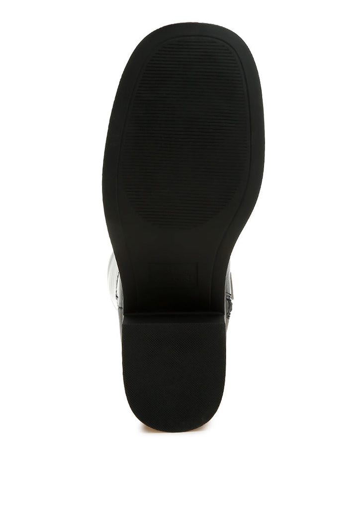 block heel calf boots by ruw#color_black