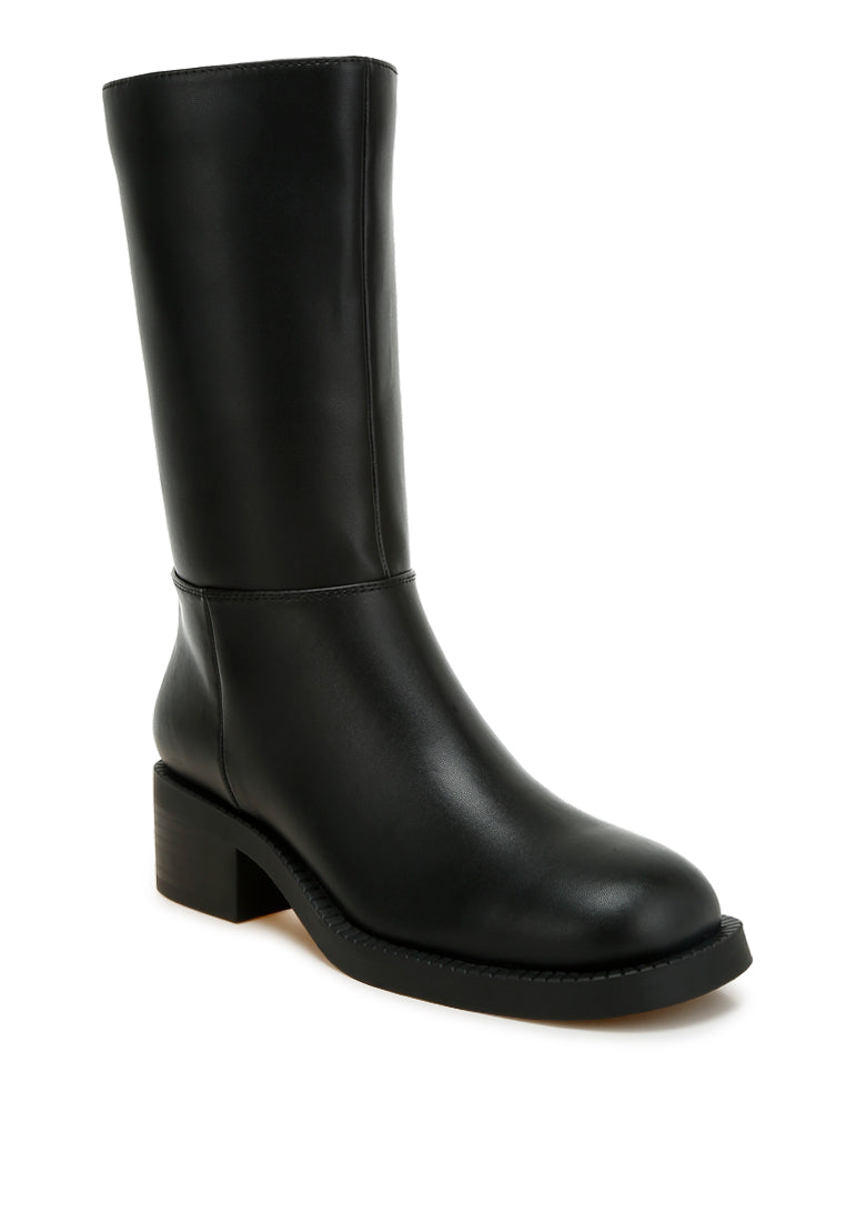 block heel calf boots by ruw#color_black