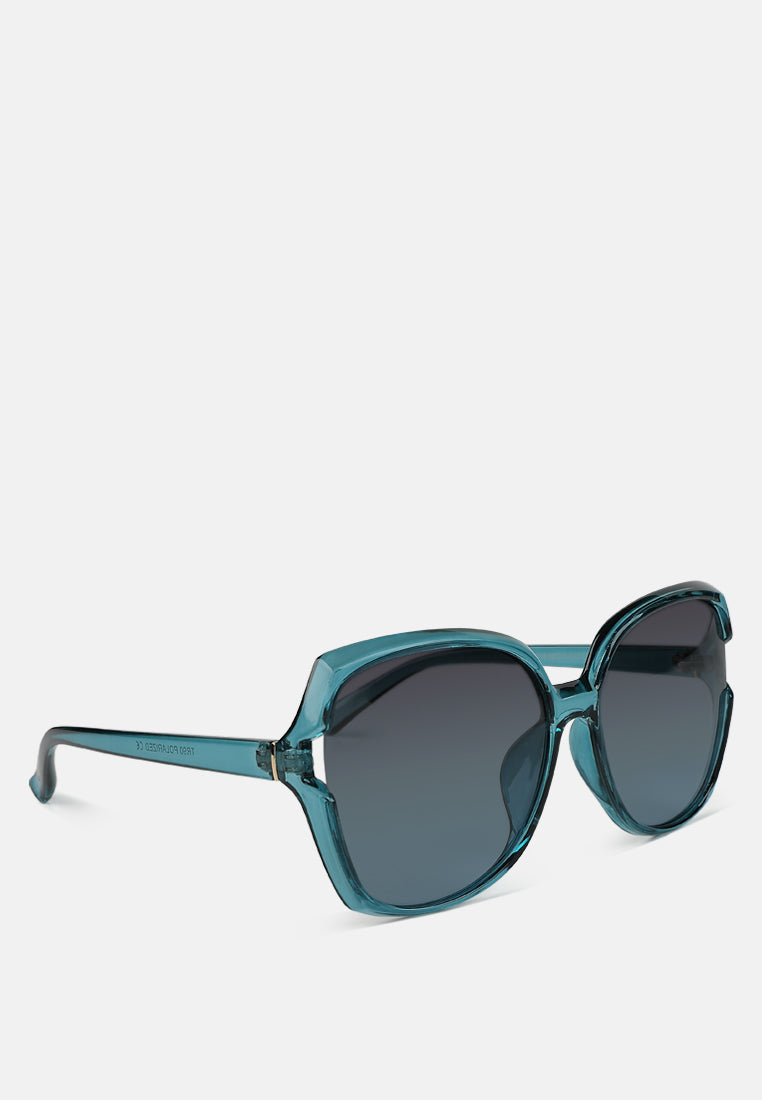 statement butterfly sunglasses by ruw_color_blue