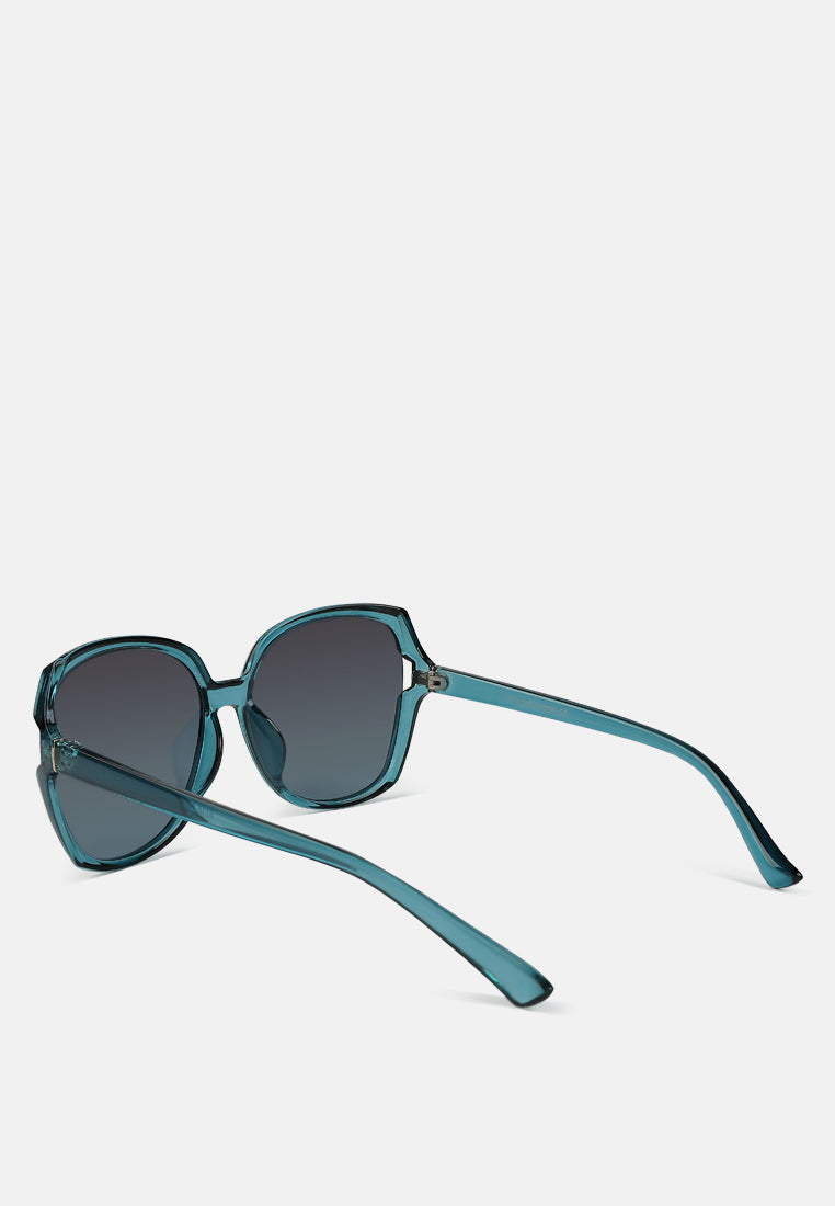 statement butterfly sunglasses by ruw_color_blue